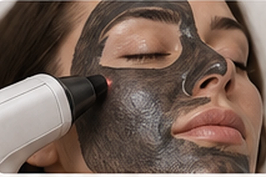 Hollywood Peel o Carbon Peel con carbón activado y láser